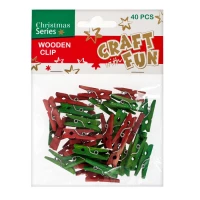 1. Craft With Fun Ozdoba Dekoracyjna Klamerki Kolorowe 414089